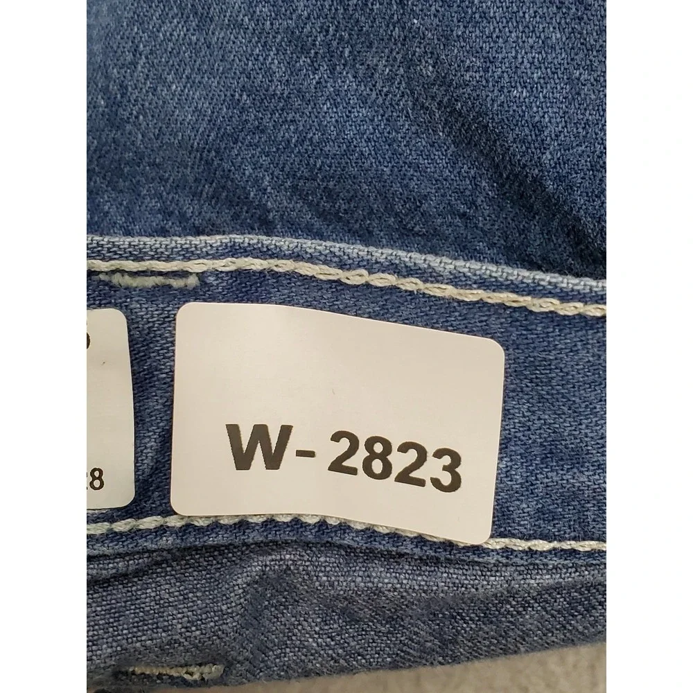 Carhartt Men Jeans 32X28 Blue Denim Carpenter B33 Dungaree READ